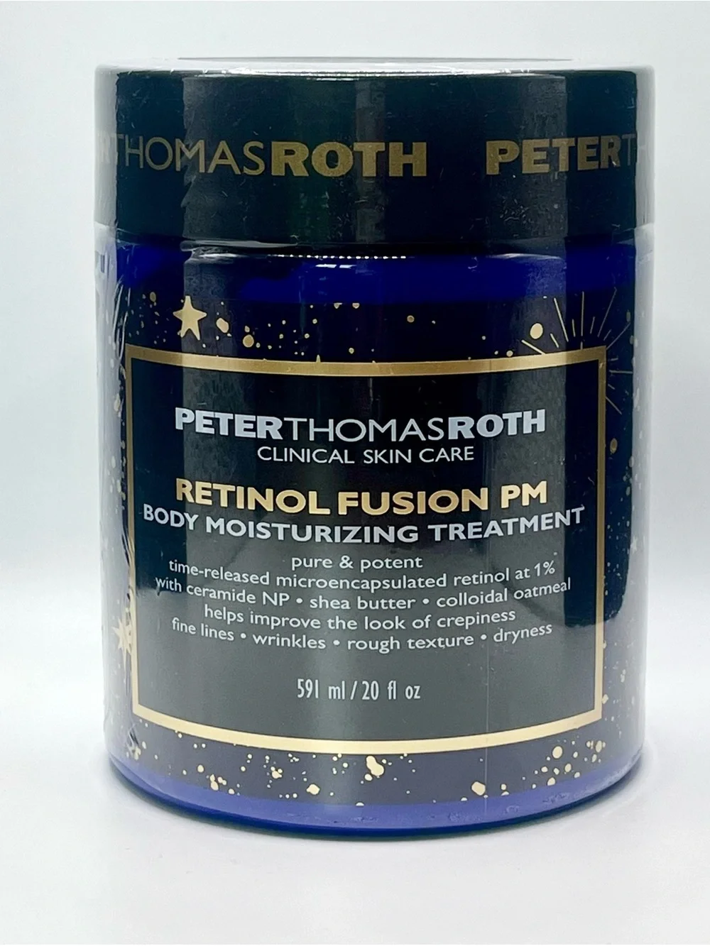 NEW Peter Thomas Roth Retinol Fusion PM Body Treatment-Jumbo Size 20 oz